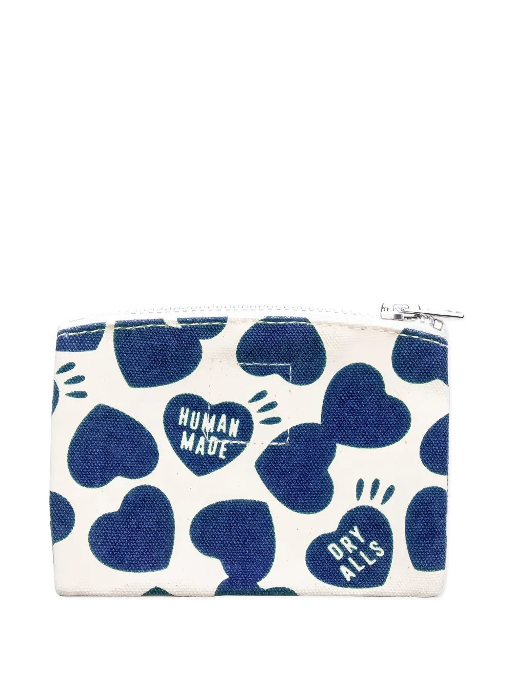  Human Made Heart Zipped Wallet - Neutrals 
