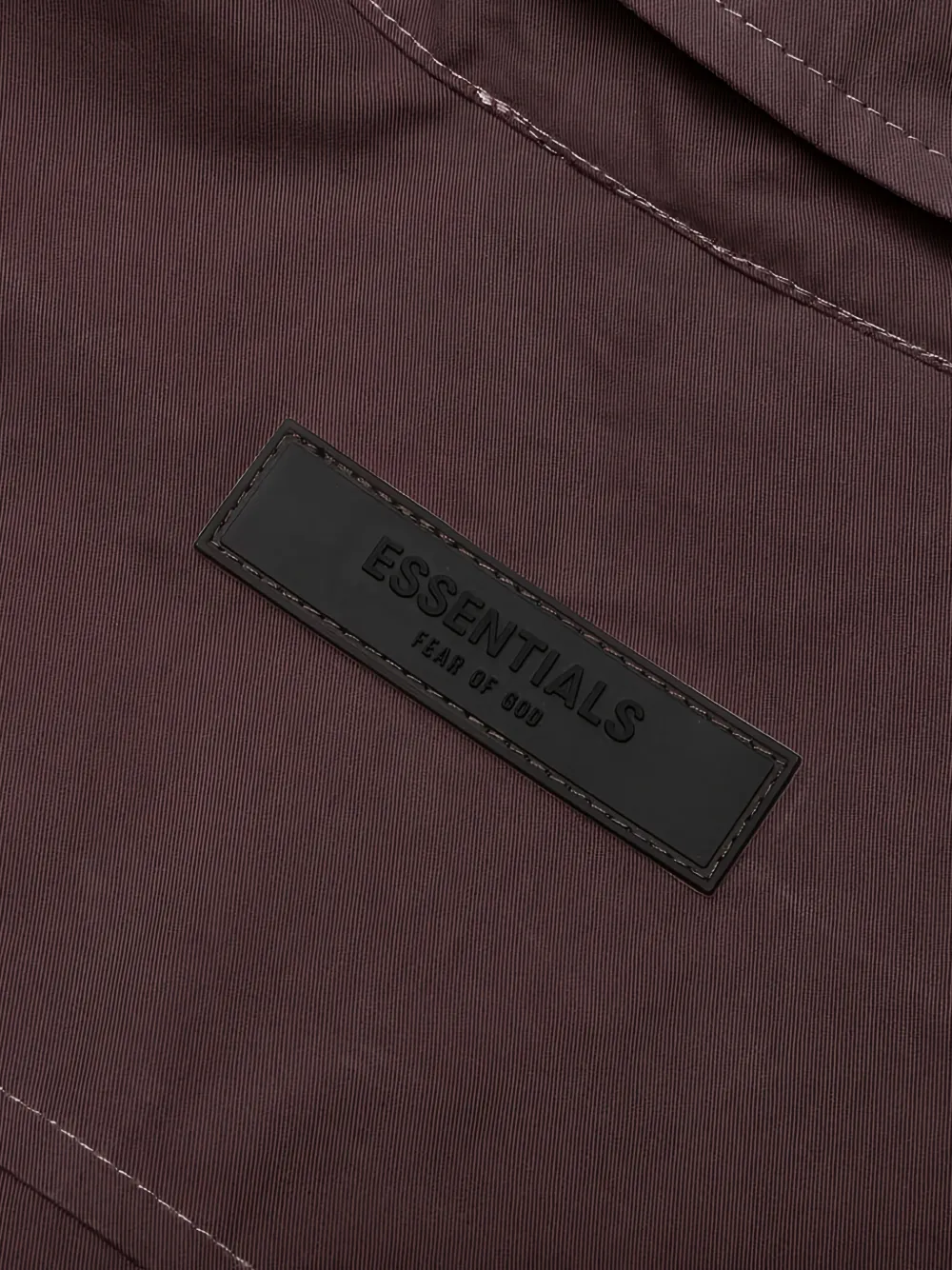 FEAR OF GOD ESSENTIALS Shirtjack met rits Paars