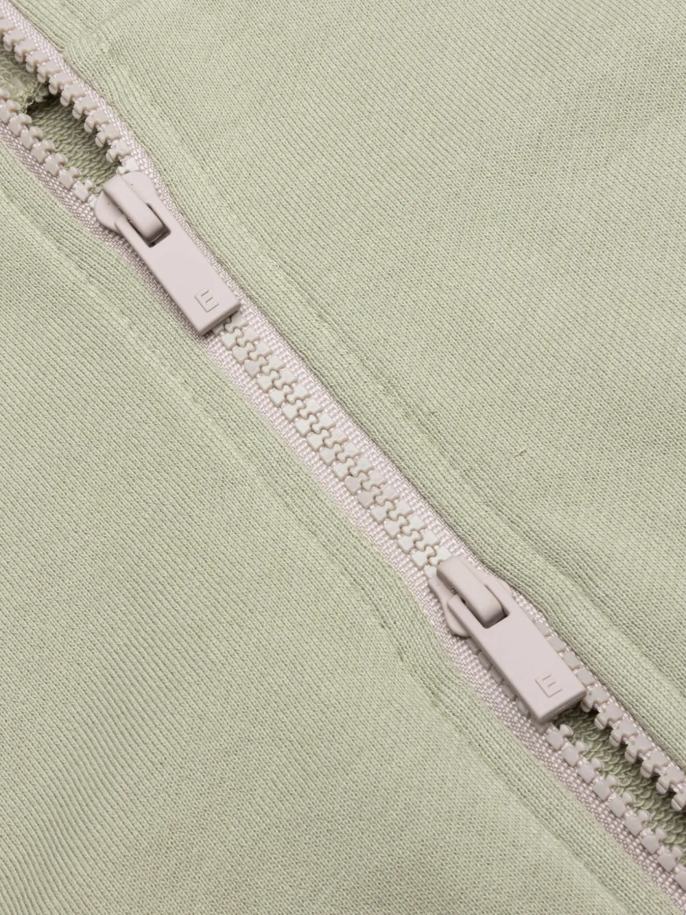 FEAR OF GOD ESSENTIALS KIDS Sweater met korte mouwen en rits Groen