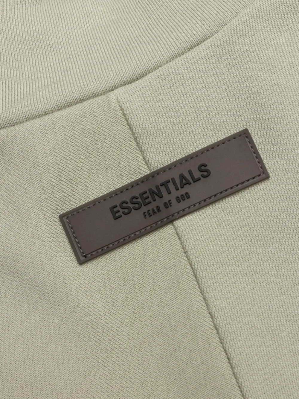 FEAR OF GOD ESSENTIALS KIDS Sweater met korte mouwen en rits Groen