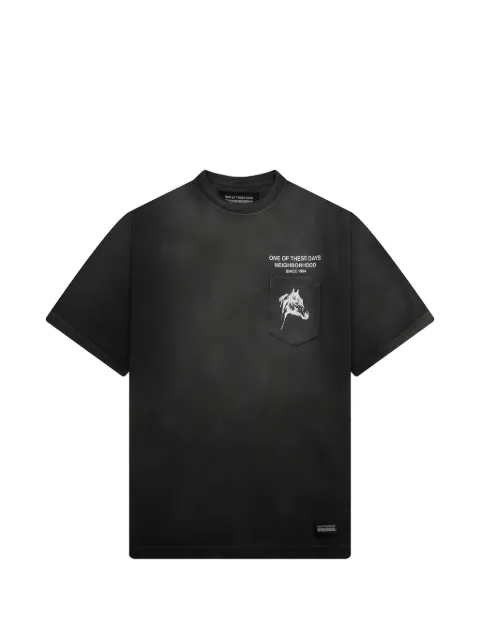 Neighborhood crew-neck print T-shirt
