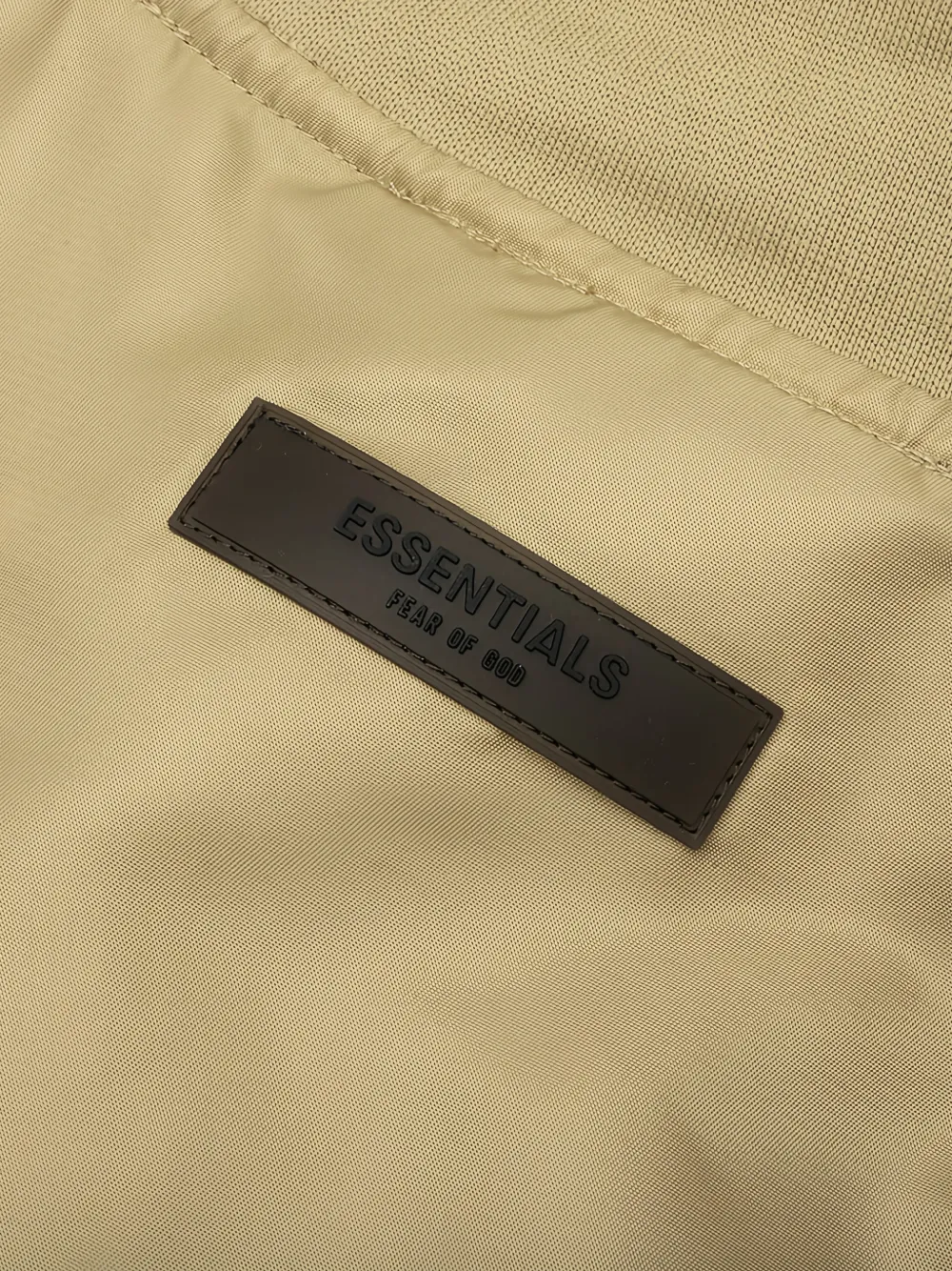 FEAR OF GOD ESSENTIALS Trui met halve rits Bruin