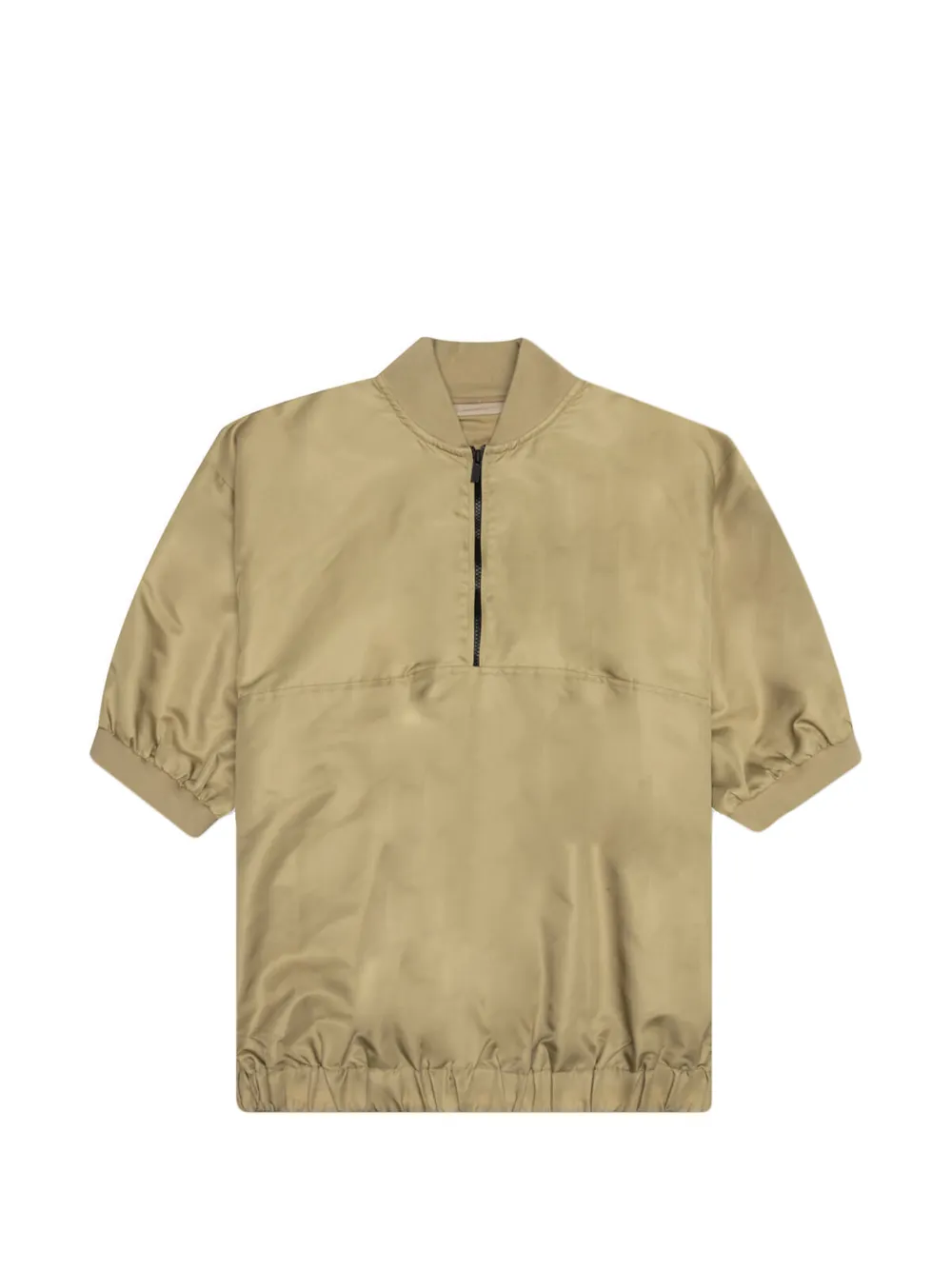 FEAR OF GOD ESSENTIALS half-zip sweater - Marrone