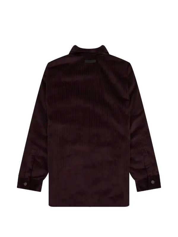ブルゾン FEAR OF GOD Corduroy Shirt Jacket 6th FEAR OF GOD ESSENTIALS Corduroy Shirt Jacket | Purple | FARFETCH UK