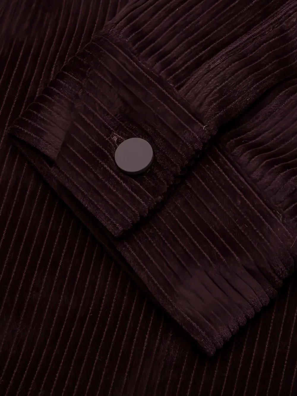 FEAR OF GOD ESSENTIALS Corduroy Shirt Jacket | Purple | FARFETCH