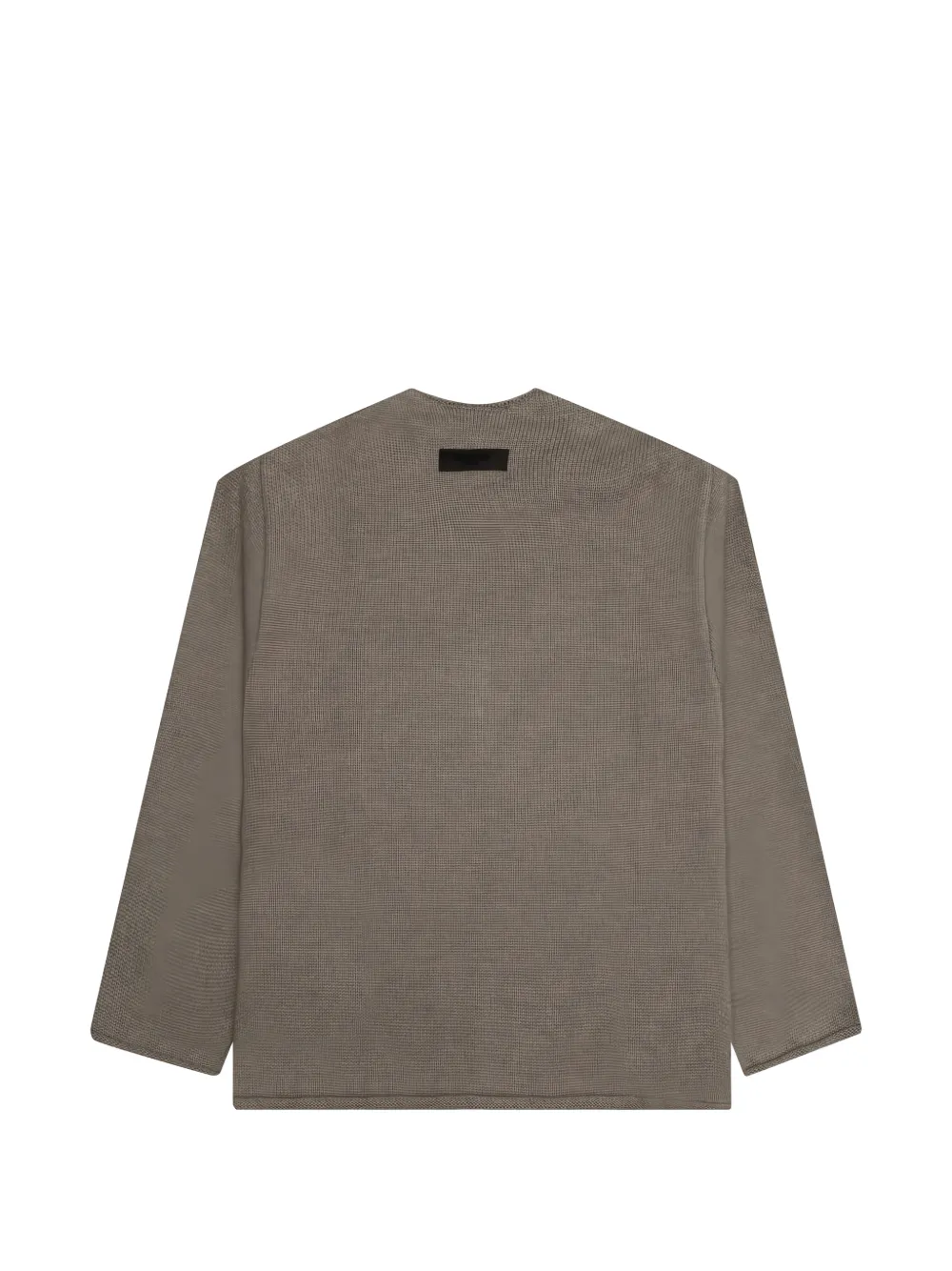 FEAR OF GOD ESSENTIALS KIDS Trui met gerafelde afwerking Bruin