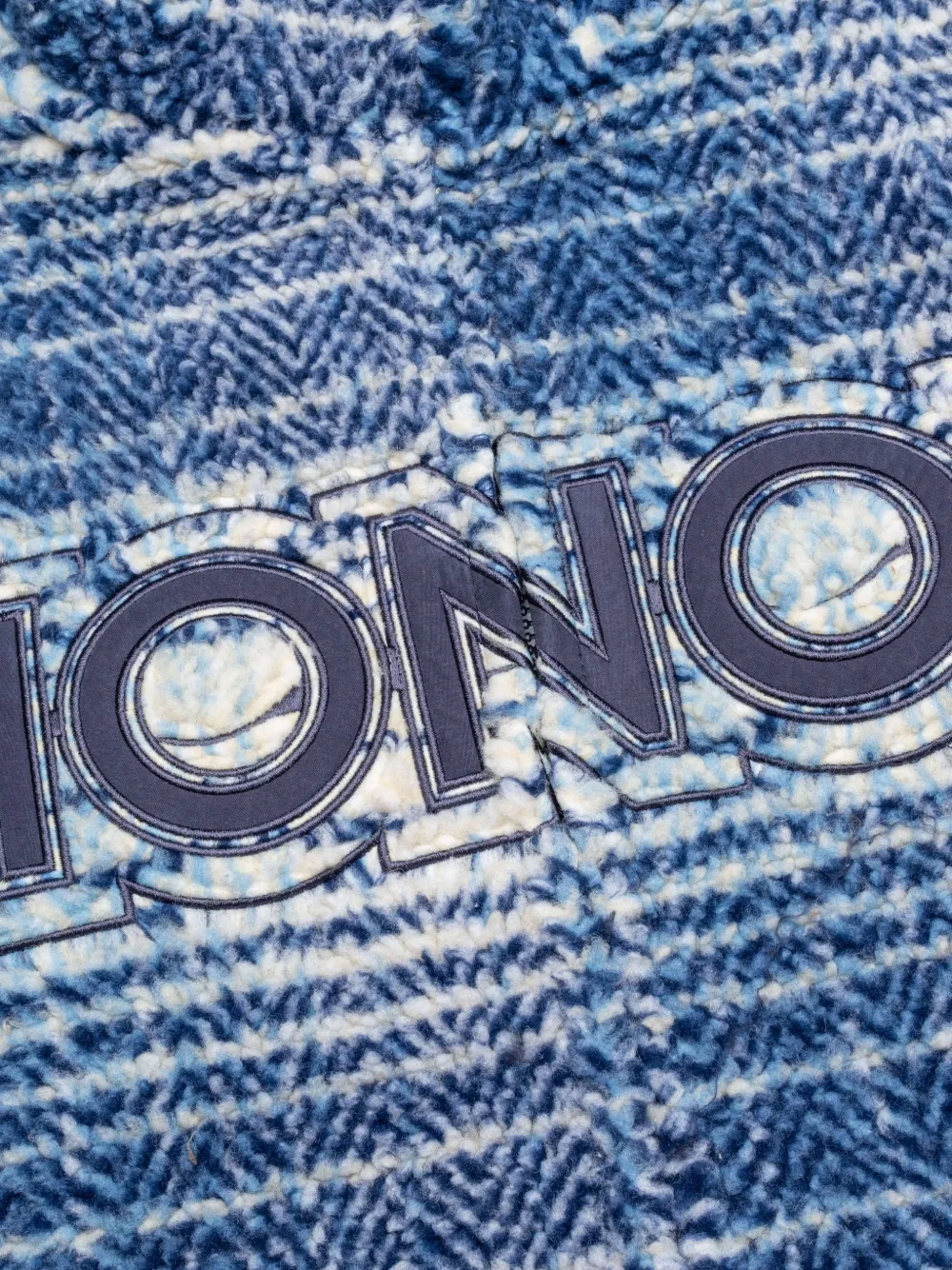 Honor The Gift Geruit jack met rits Blauw