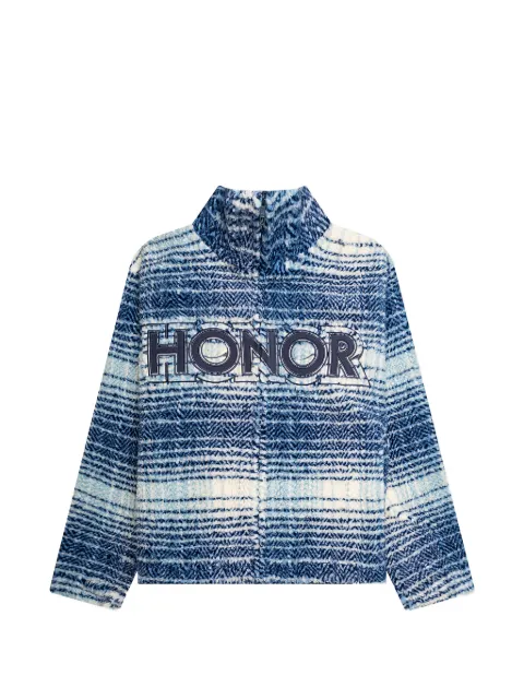 Honor The Gift plaid zipped jacket