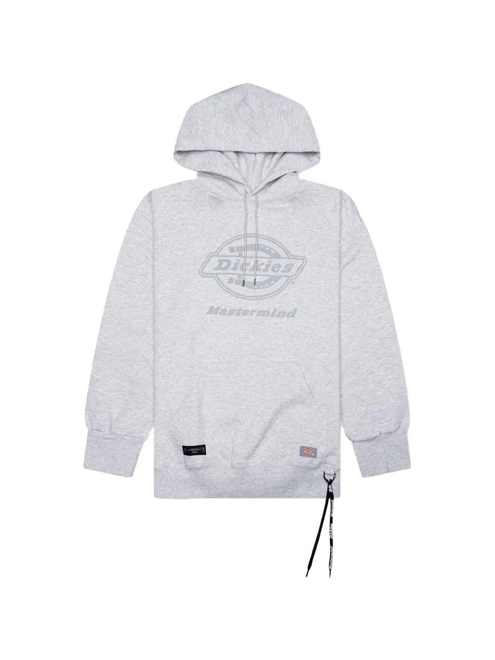 Mastermind Japan x Dickies logo-graphic hoodie - Grigio