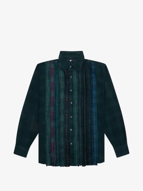 Needles Over Dye flannel shirt 