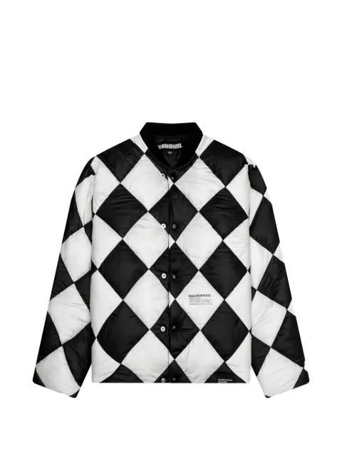 Neighborhood Checker puffer jacket