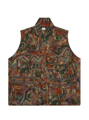 SOUTH2 WEST8 メッシュポケット トップ | グリーン | FARFETCH JP