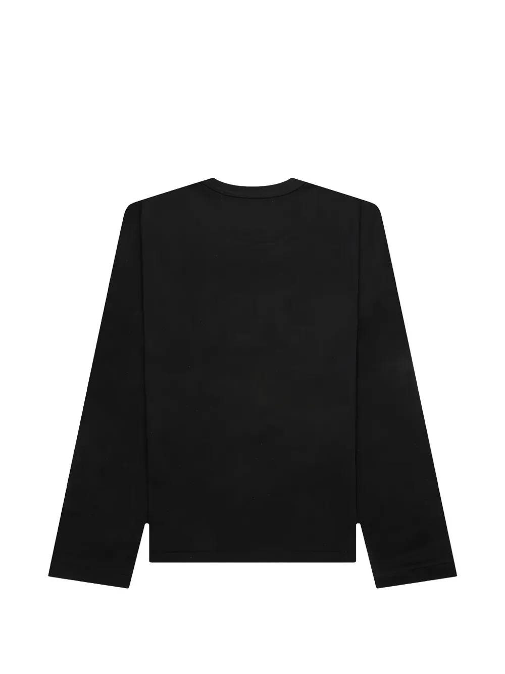 Comme Des Garçons Play x The Artist Invader T-shirt met lange mouwen en applicatie Zwart