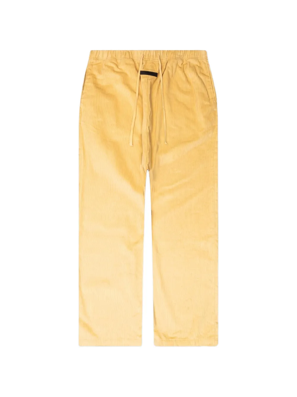FEAR OF GOD ESSENTIALS corduroy trousers Geel