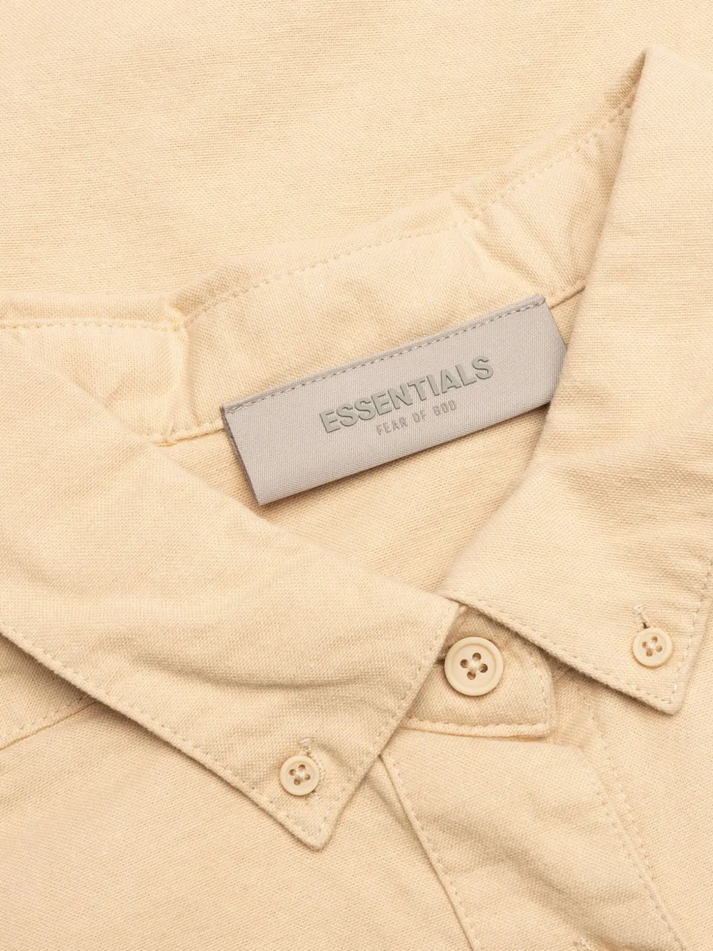 FEAR OF GOD ESSENTIALS blouse met knopen Beige