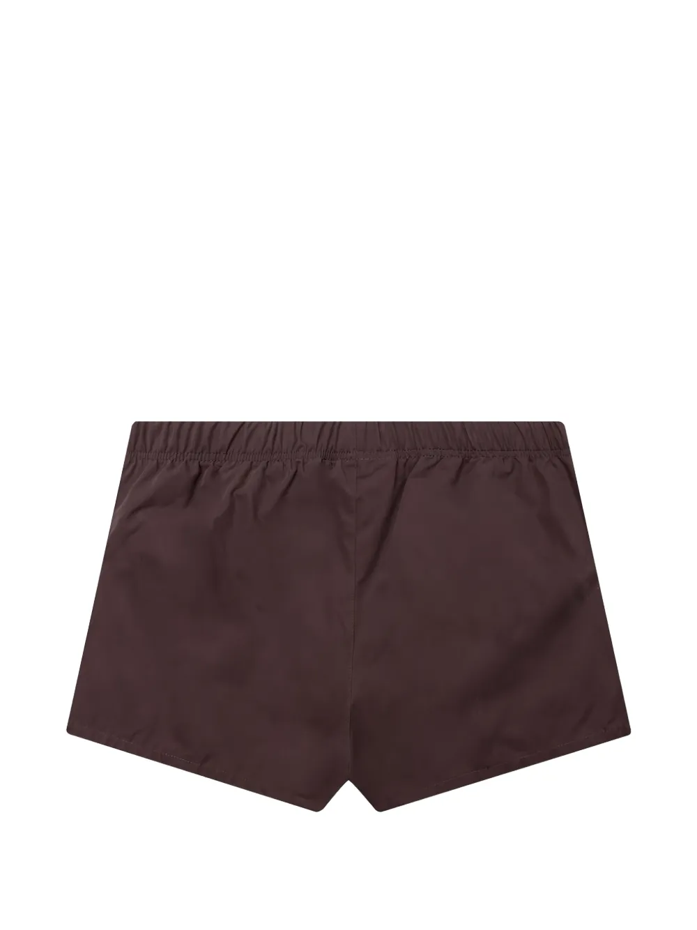FEAR OF GOD ESSENTIALS logo-patch shorts Paars