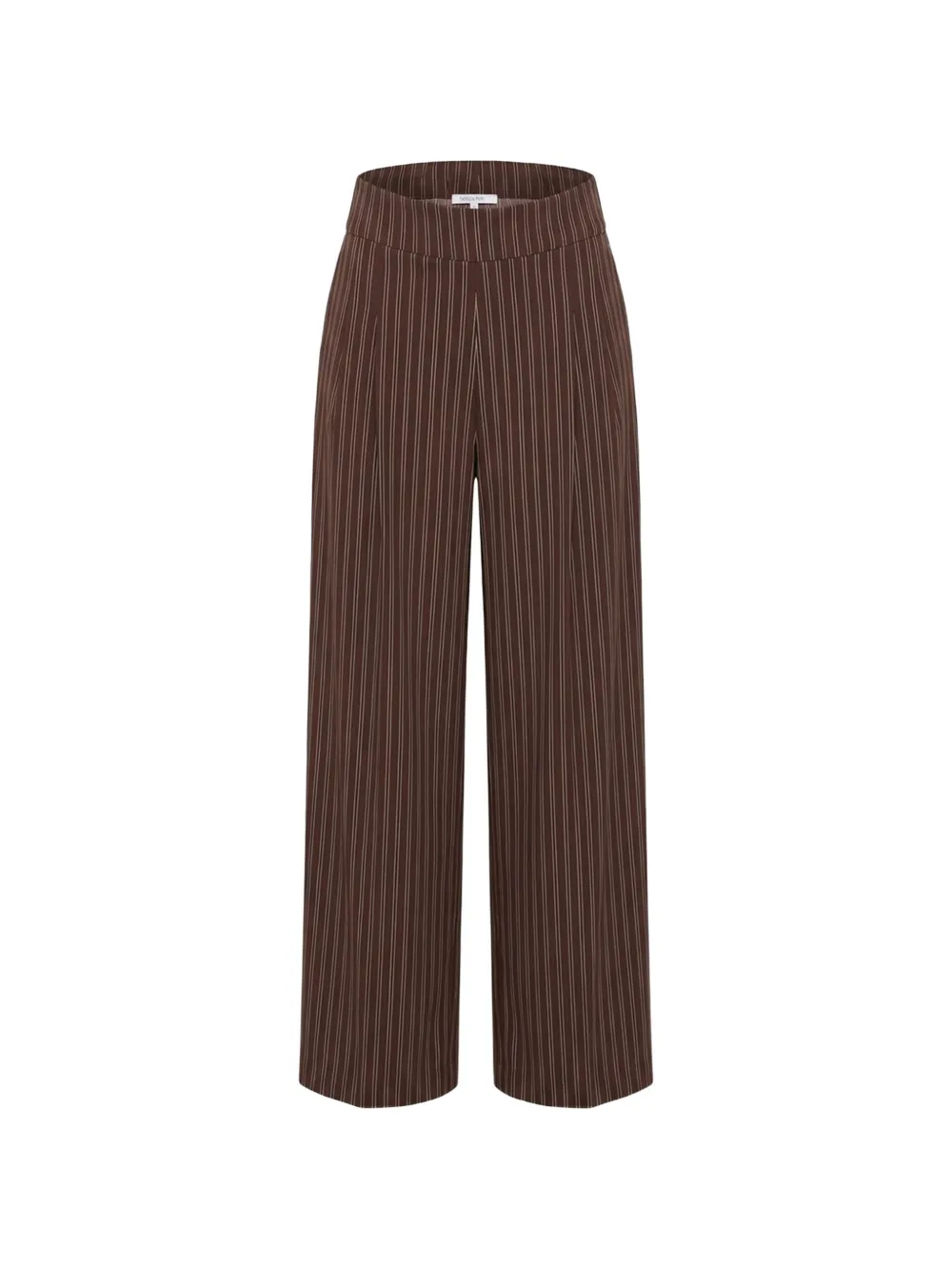 Patrizia Pepe striped wide-leg trousers - Marrone