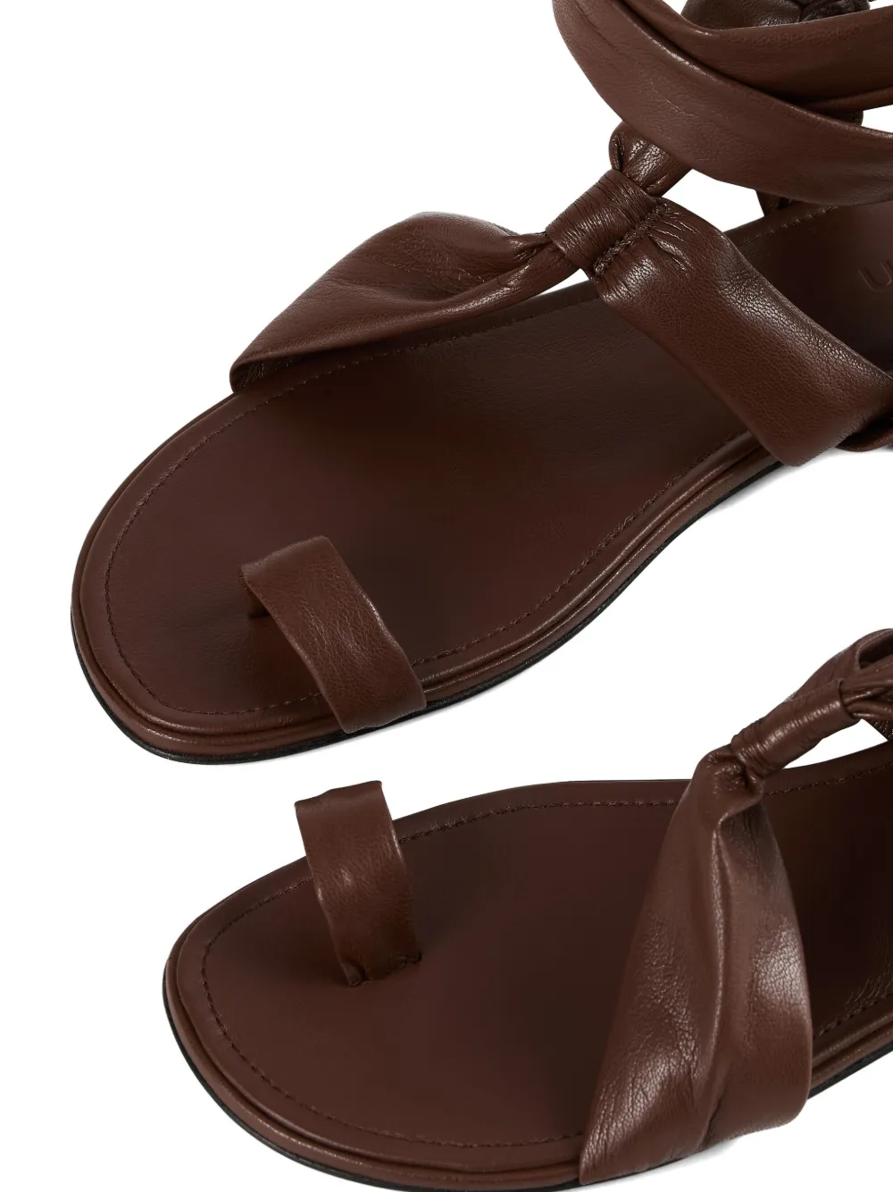 Ba&Sh Covilla tie-strap sandals Bruin