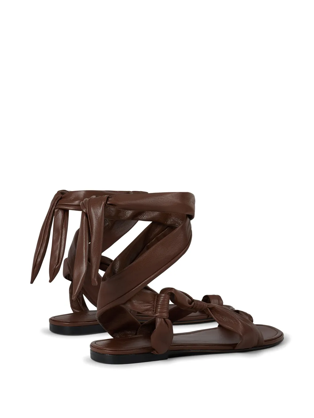 Ba&Sh Covilla tie-strap sandals Bruin