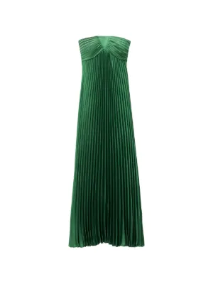 The Sei Strapless Silk Maxi Dress | Green | FARFETCH The Sei Strapless Silk Maxi Dress | Green | FARFETCH