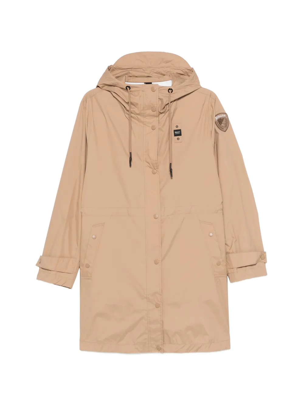 Blauer hooded parka - Toni neutri