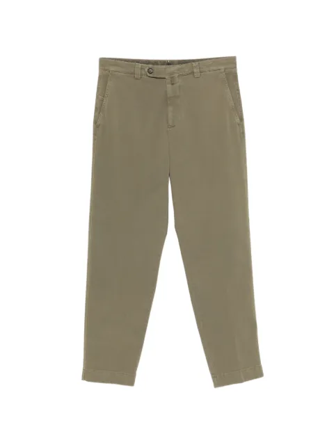 Berwich belt-loop trousers