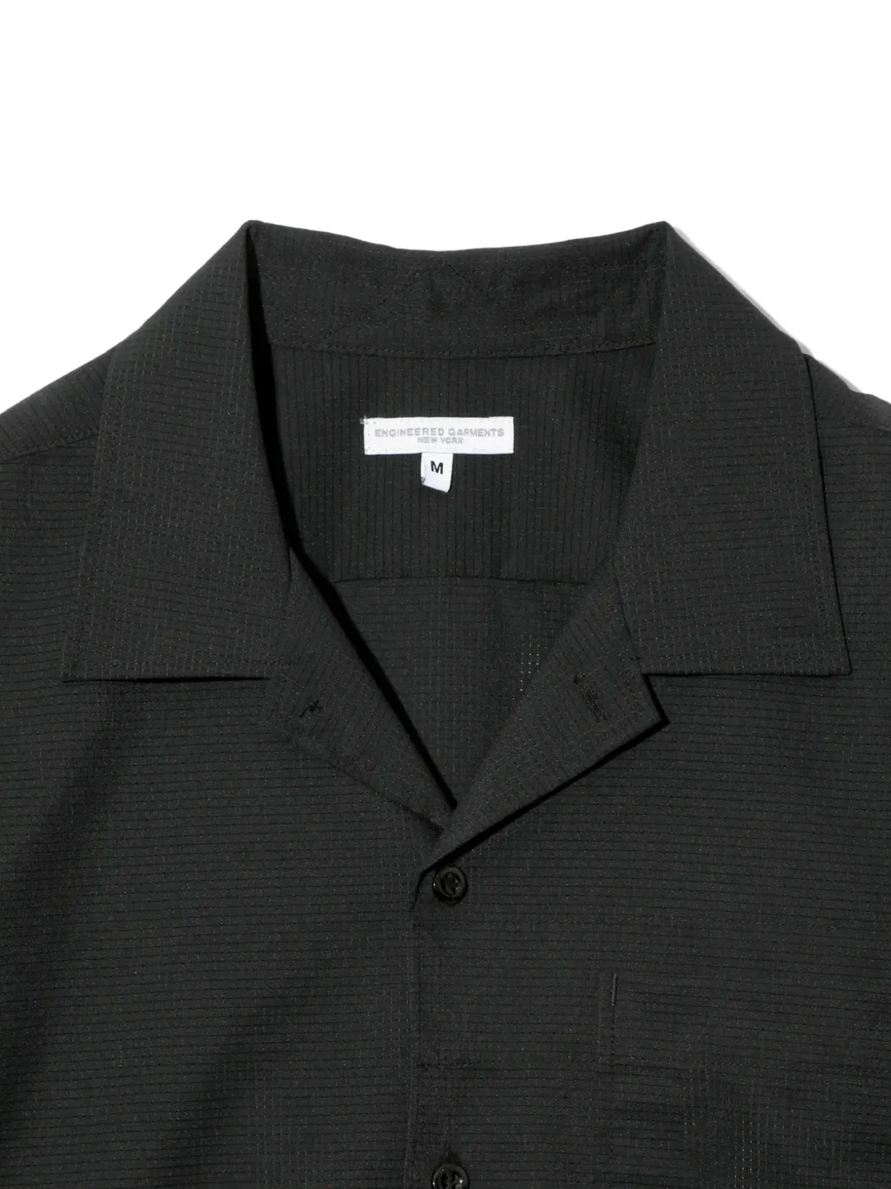 Engineered Garments Camisa Con Bolsillo - Negro 