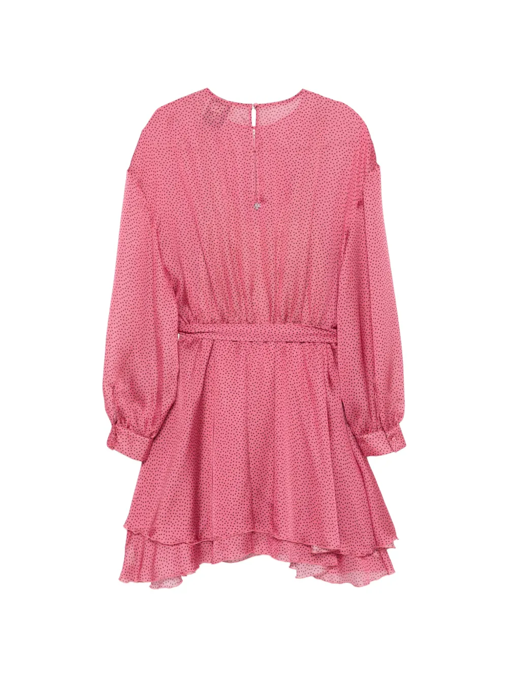 Aniye By Jurk met gestrikte taille en stippen Roze