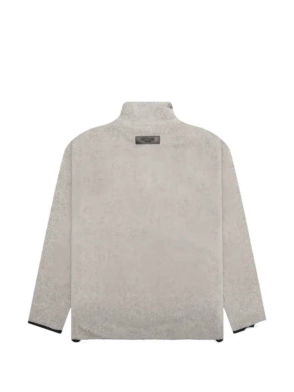  Fear Of God Essentials Kids Half-zip Sweater - Neutrals 