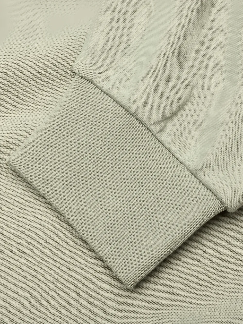 FEAR OF GOD ESSENTIALS mock-neck logo-patch T-shirt Groen