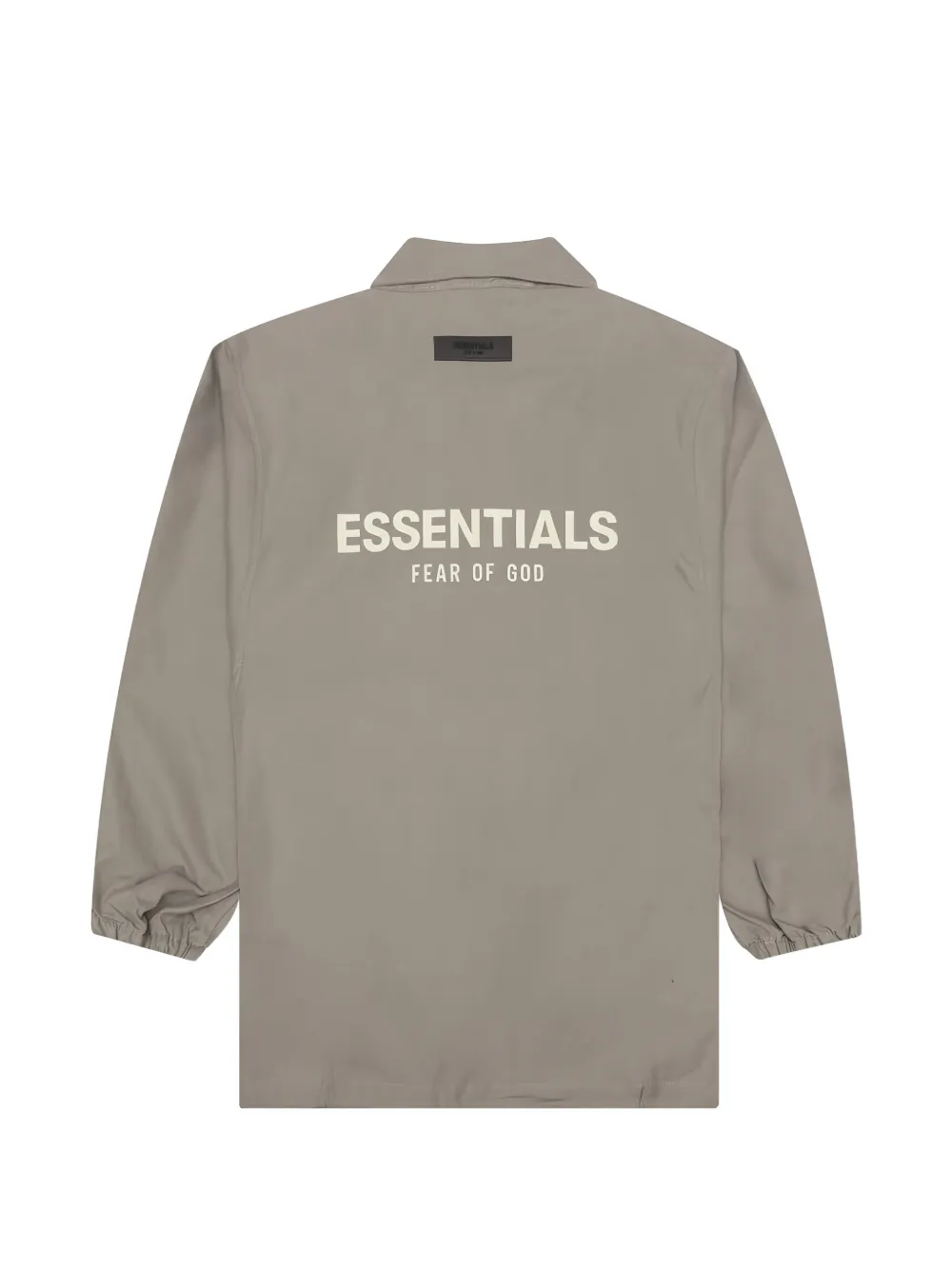  Fear Of God Essentials Kids Coaches Buttoned Jacket - Neutrals 