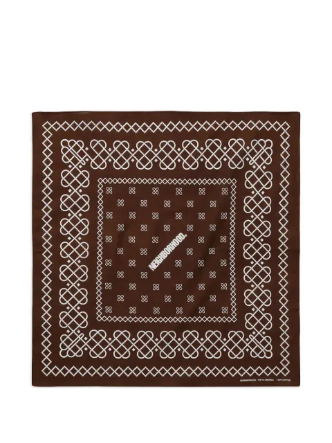 Neighborhood pattern bandana