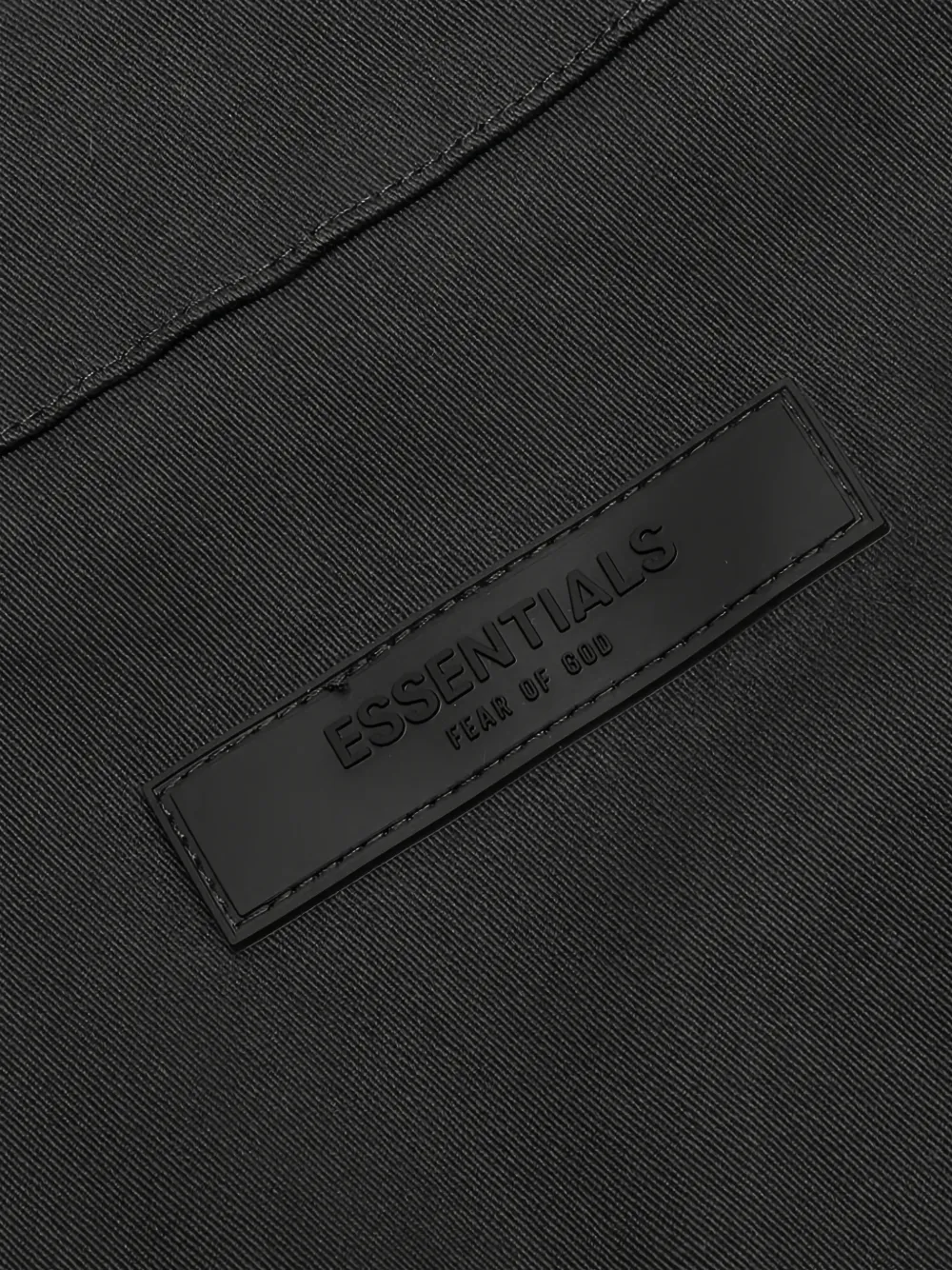 FEAR OF GOD ESSENTIALS blouse met V-hals Zwart