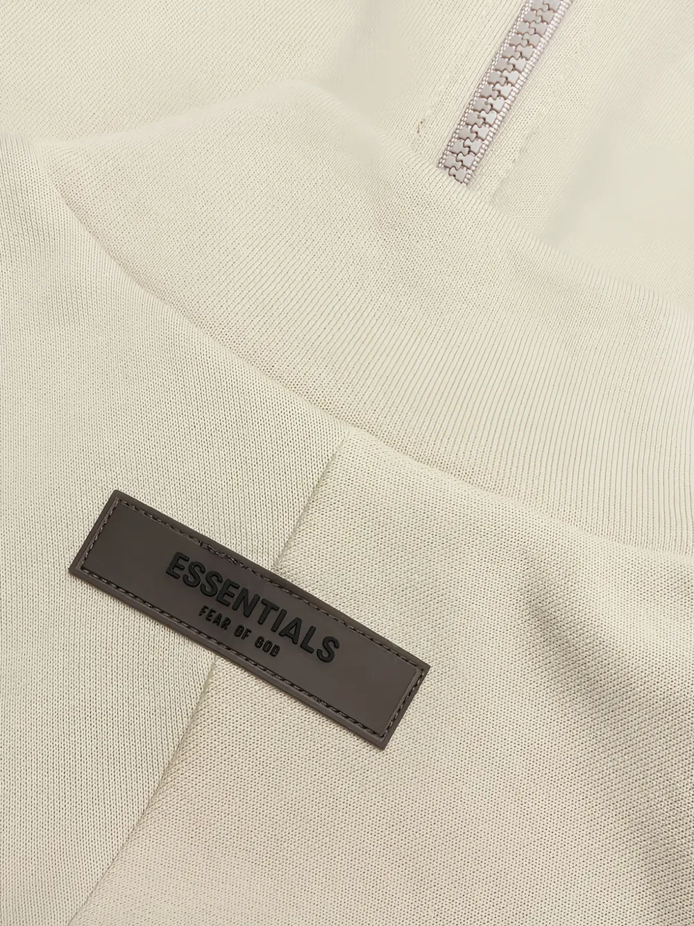 FEAR OF GOD ESSENTIALS KIDS Jack met rits Beige