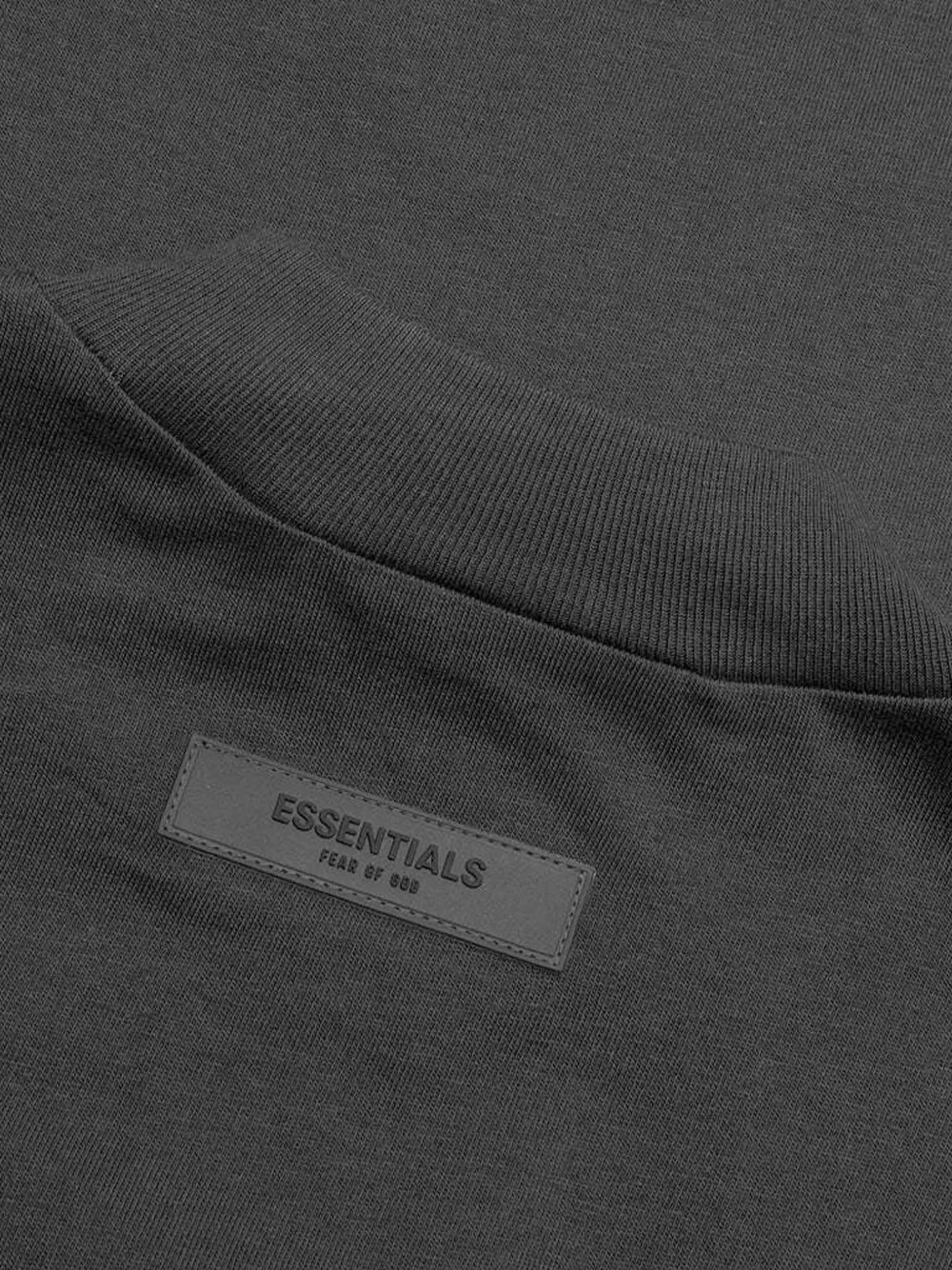 FEAR OF GOD ESSENTIALS KIDS T-shirt met zak Zwart