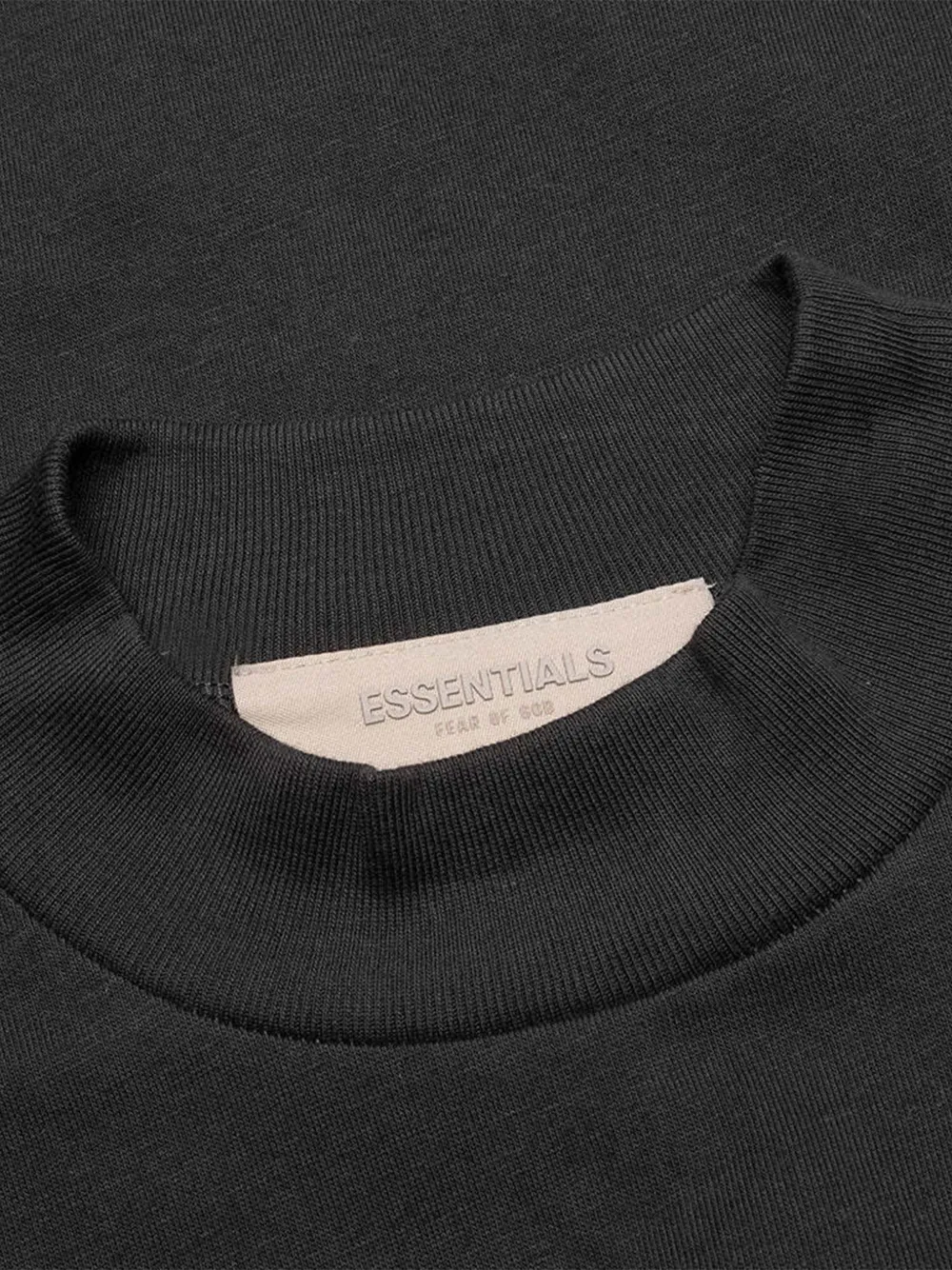 FEAR OF GOD ESSENTIALS KIDS T-shirt met zak Zwart