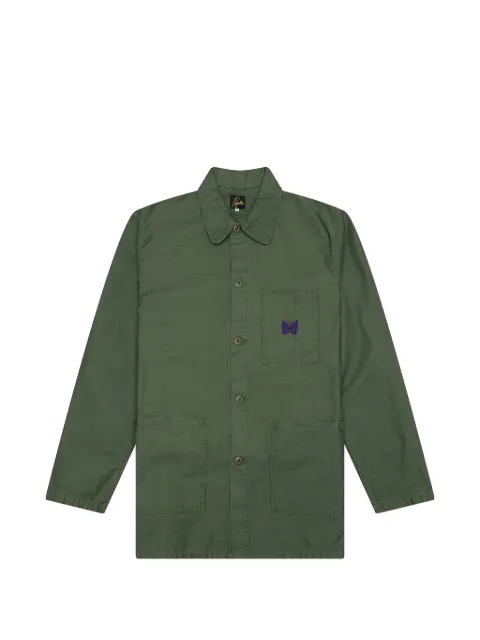 Needles embroidered overshirt