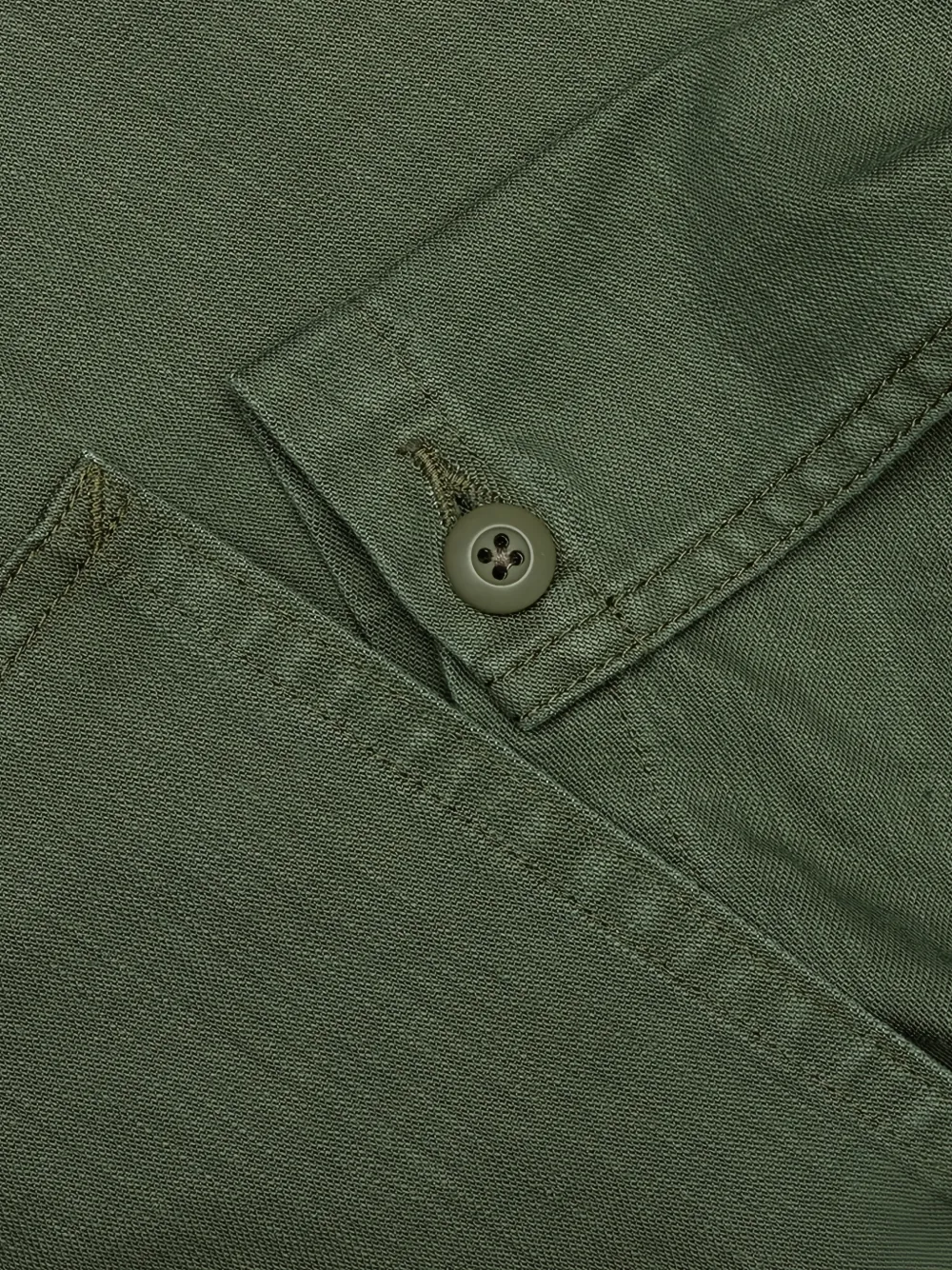 Needles Shirtjack met borduurwerk Groen