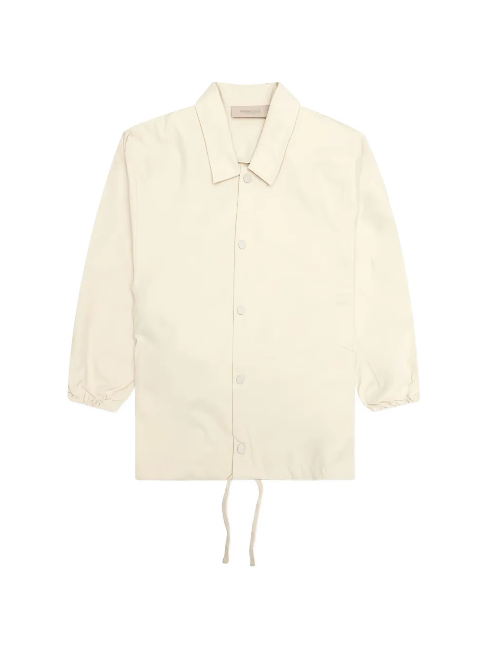 FEAR OF GOD ESSENTIALS KIDS button coach jacket - Toni neutri