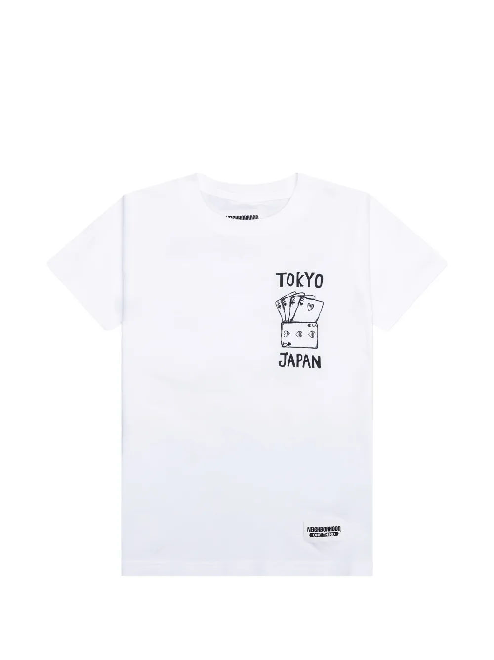 Neighborhood graphic T-shirt - Bianco