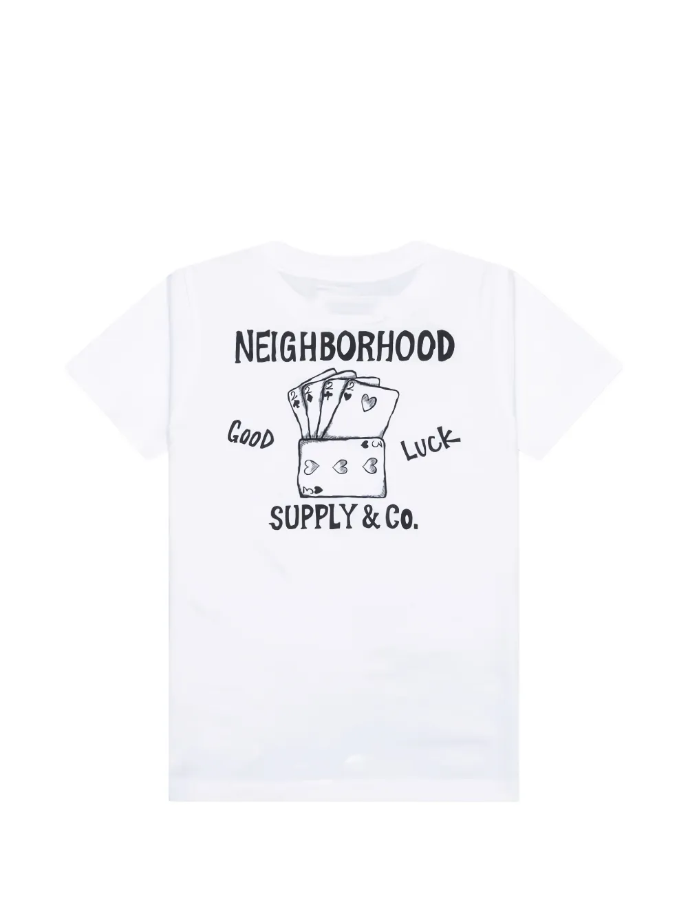  Neighborhood Graphic T-shirt - White 