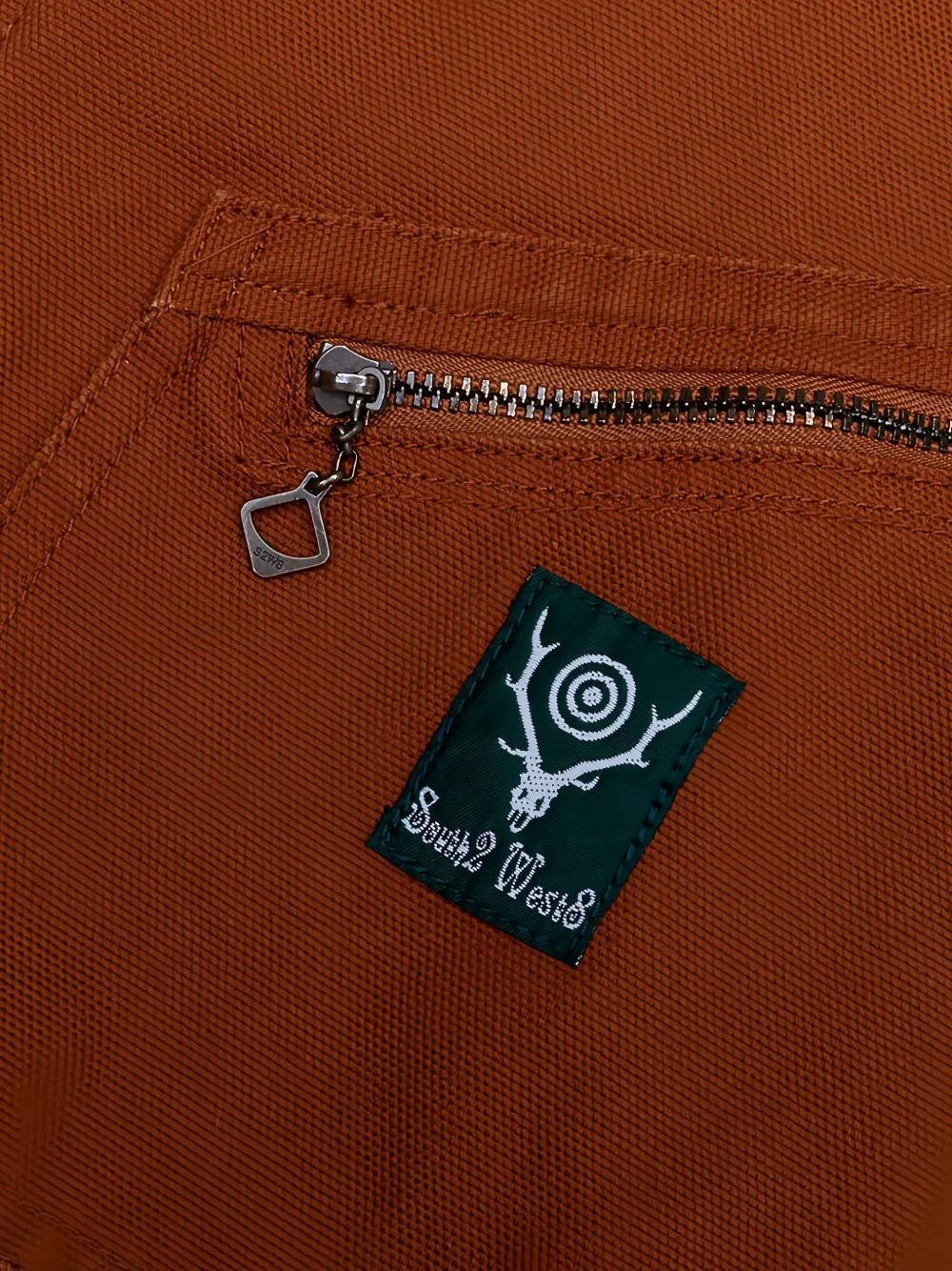  South2 West8 Collared Jacket - Brown 