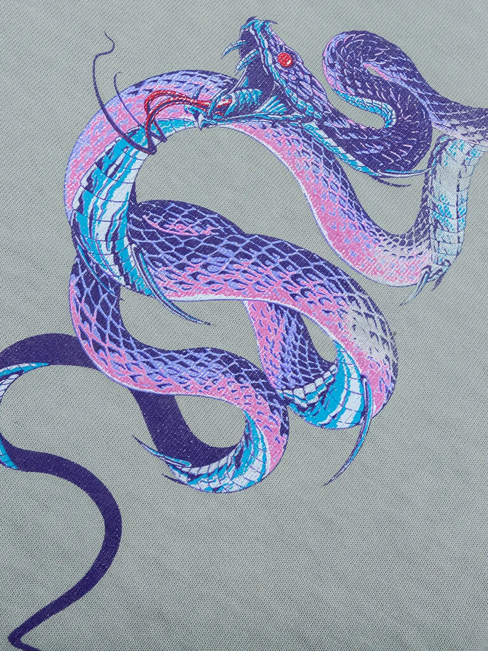  D-r-g-n Pit Viper T-shirt - Grey 