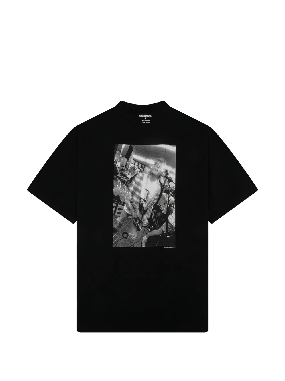 Neighborhood x Charles Peterson graphic-print T-shirt - Nero