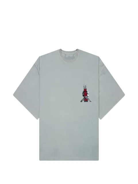 D-R-G-N playera con cuello redondo