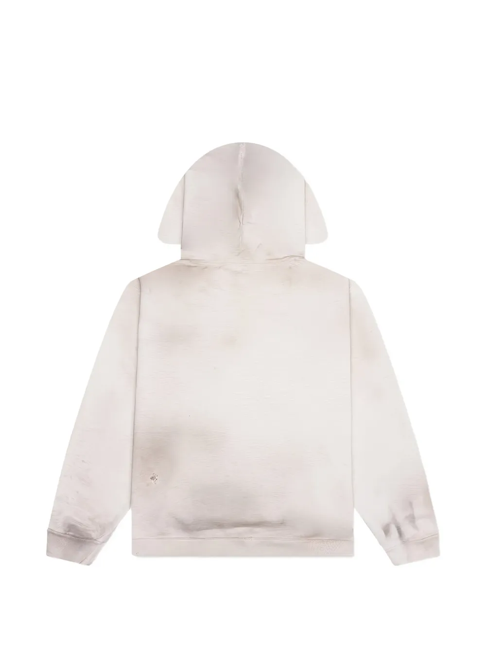 Neighborhood Gerafelde hoodie Beige