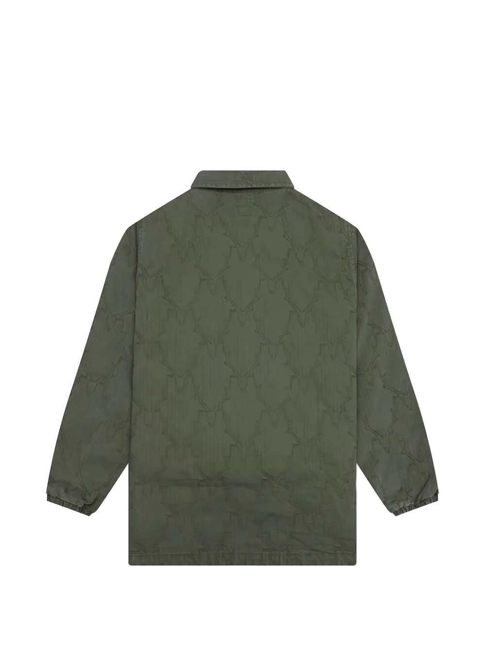  South2 West8 Skull-quilting Herringbone Jacket - Green 
