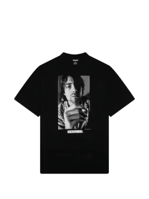 Neighborhood X Charles Peterson Picture T-shirt | Black | FARFETCH