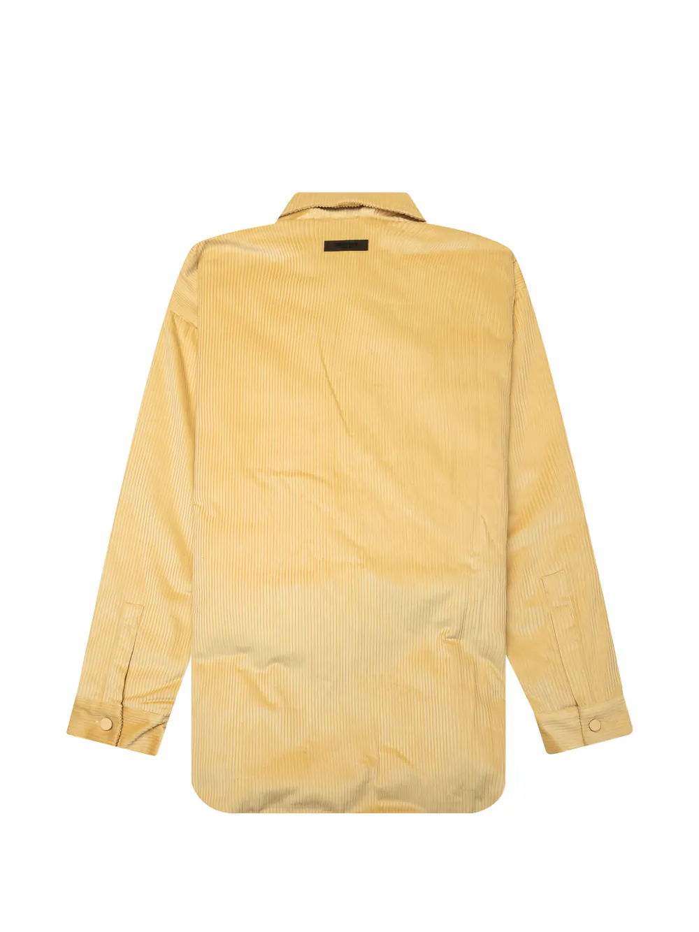 FEAR OF GOD ESSENTIALS Ribfluwelen shirtjack Geel