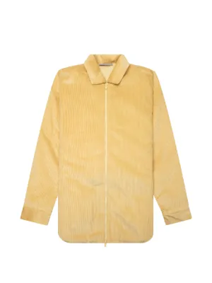 FEAR OF GOD ESSENTIALS Corduroy Shirt Jacket | Purple | FARFETCH CA